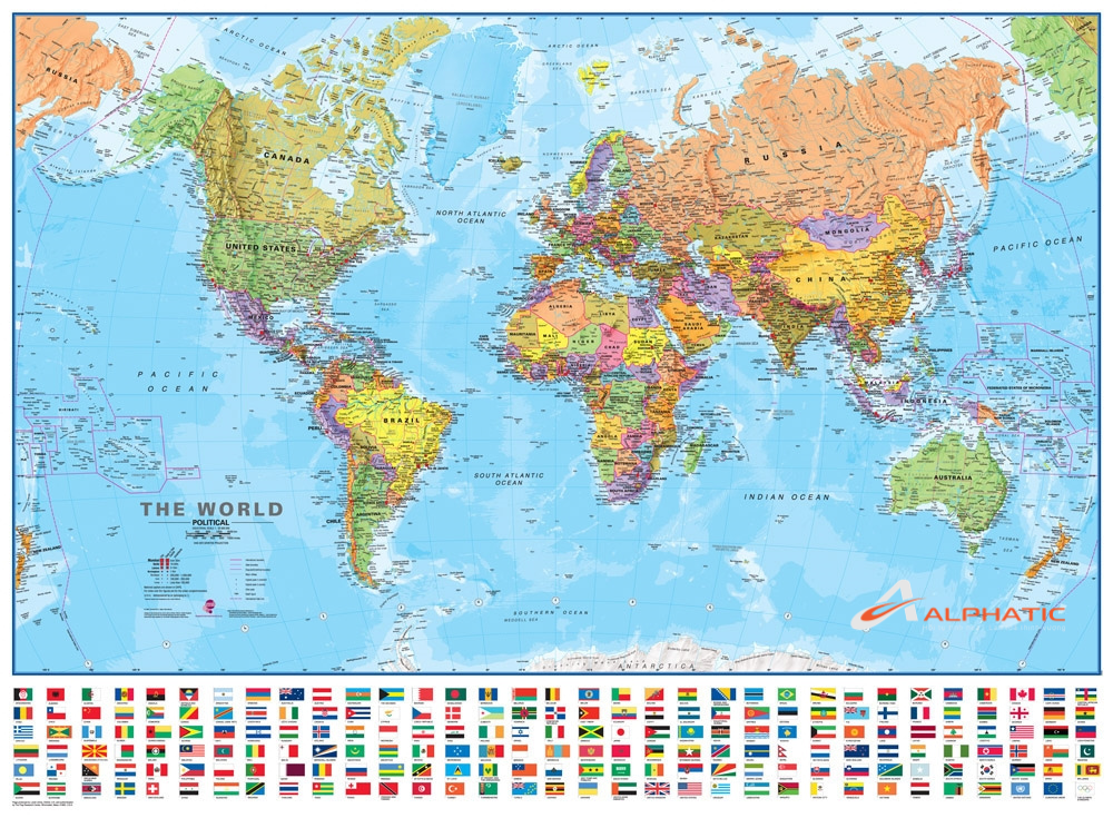 bản đồ thế giới 2026